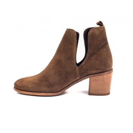 Botki Kordel 2164_021 rudy zamsz